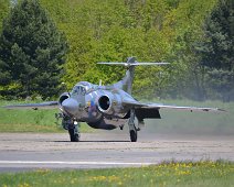 Buccanner Blackburn Buccaneer preparing for fast taxi run.