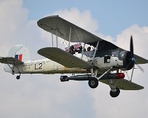 Swordfish Royal Navy Fairey Swordfish LS326 taking the salute